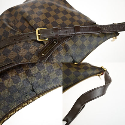 Louis Vuitton Bloomsbury Handbag Damier, BROWN, CANVAS, Shoulder bag