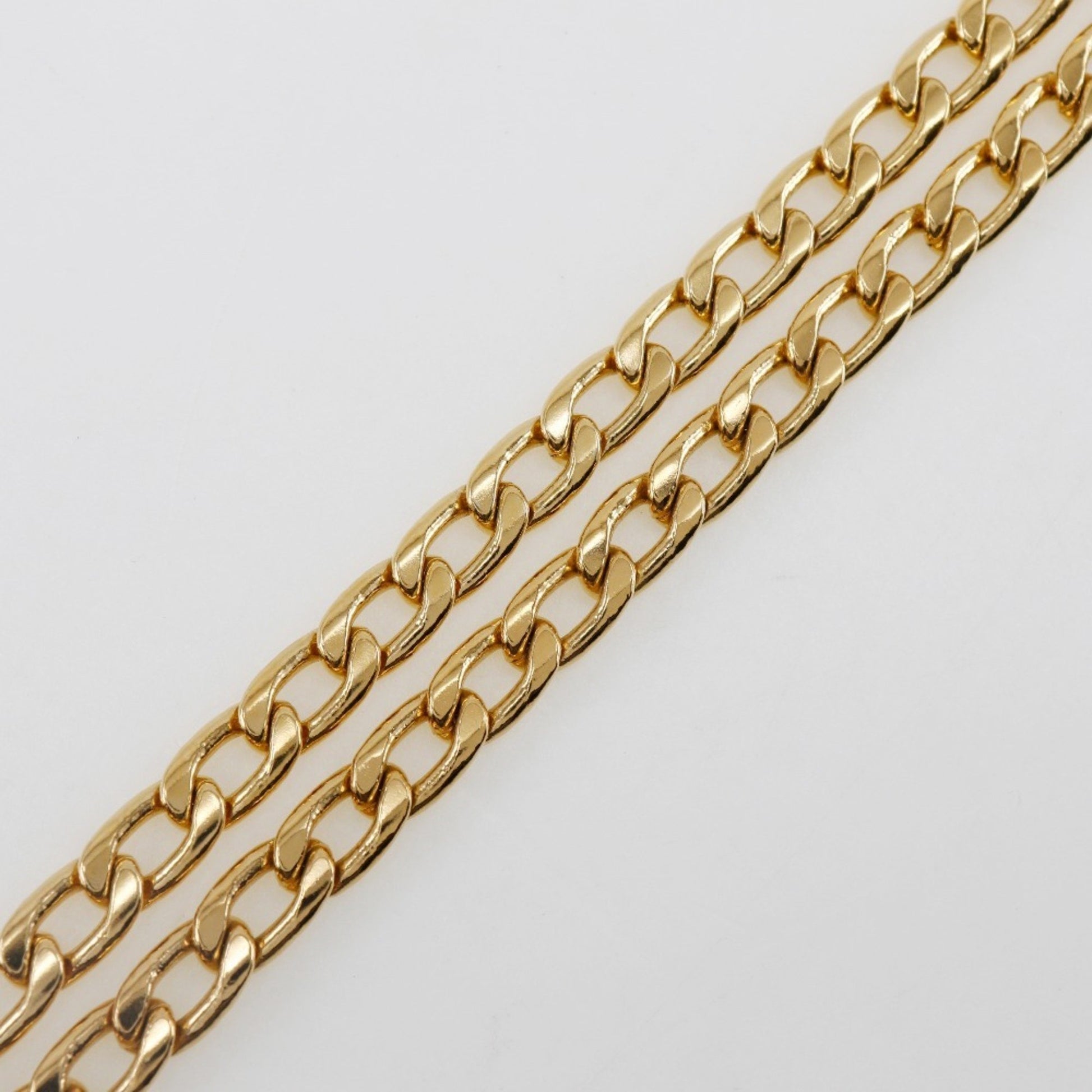 Chanel Cambon line, Gold, Metal, belt