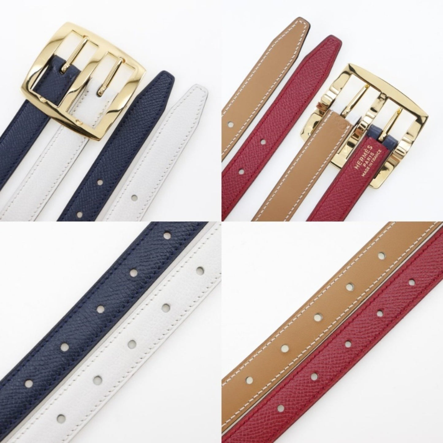 Hermès, Multicolour, Leather, belt