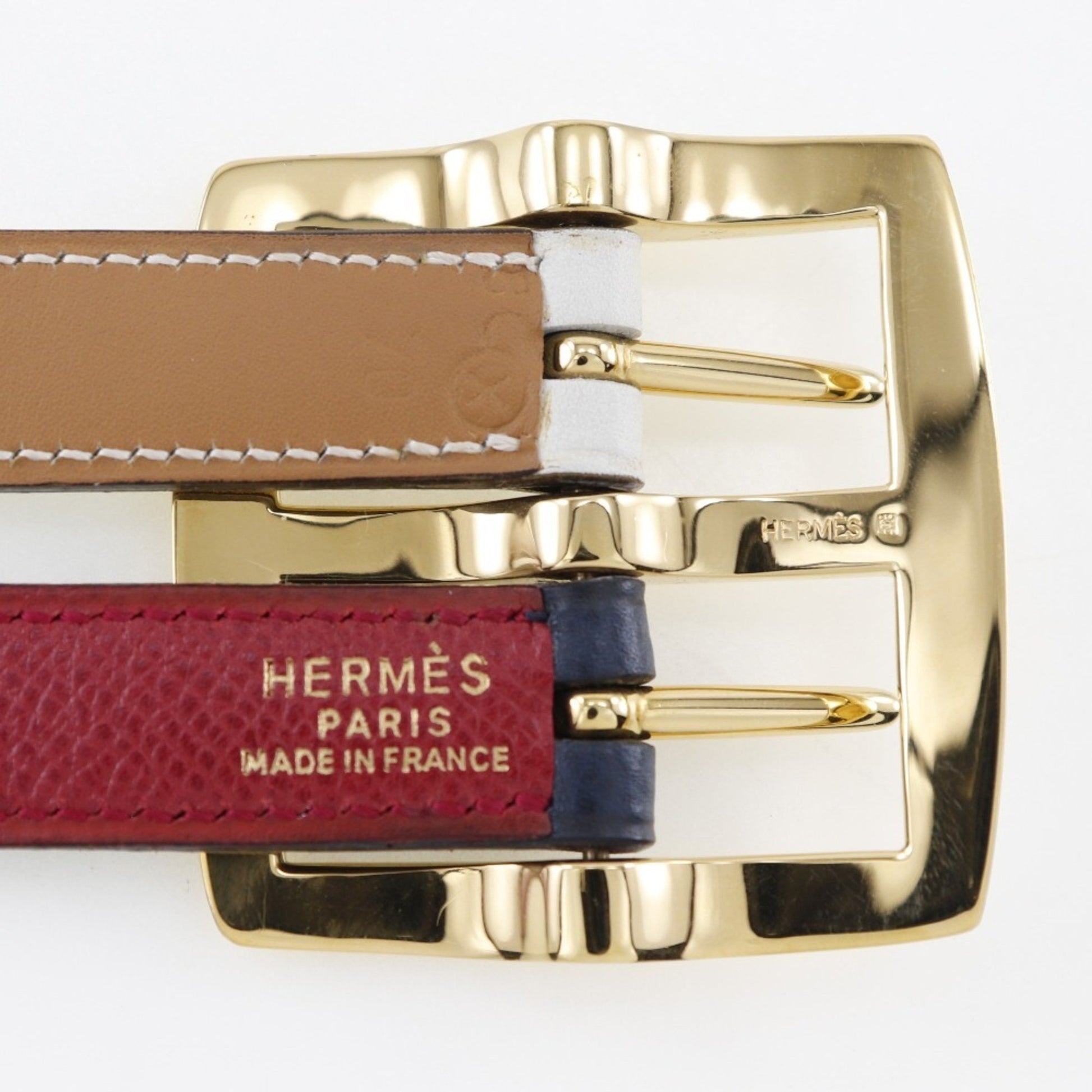 Hermès, Multicolour, Leather, belt