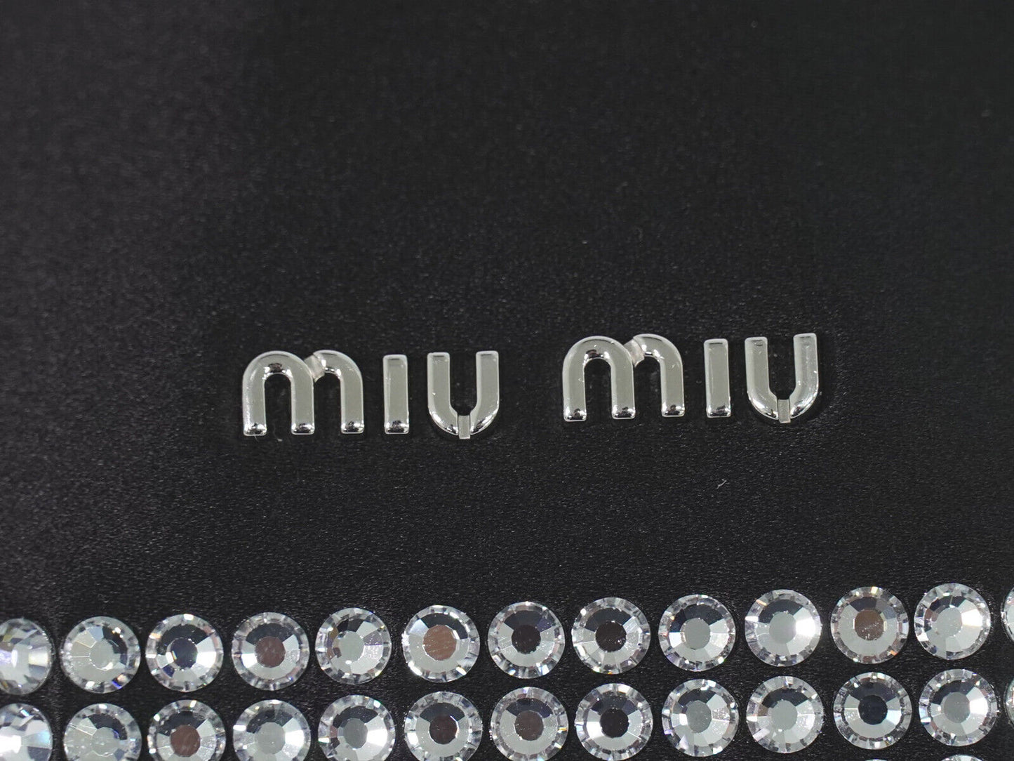 Miu Miu Starlight, Black, Silk, shoulder