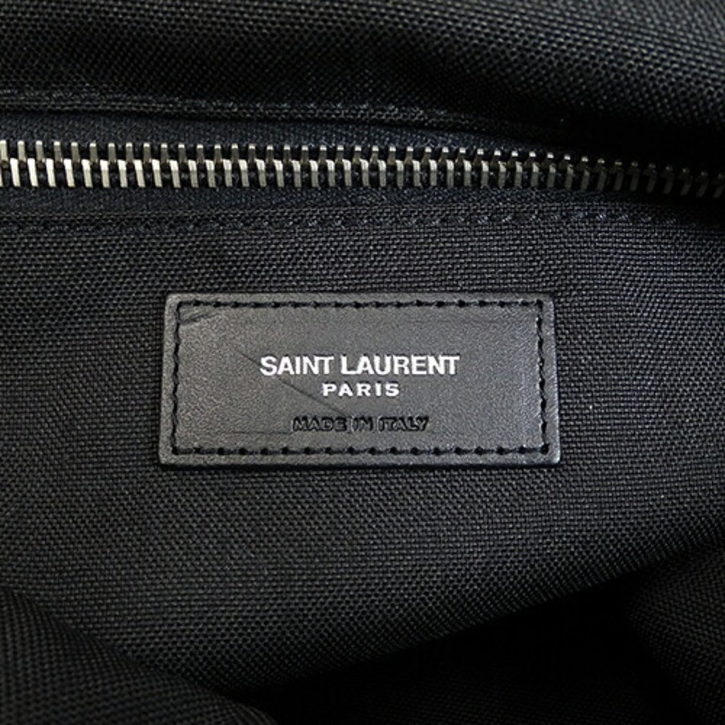 Saint Laurent, Black, Canvas, tote