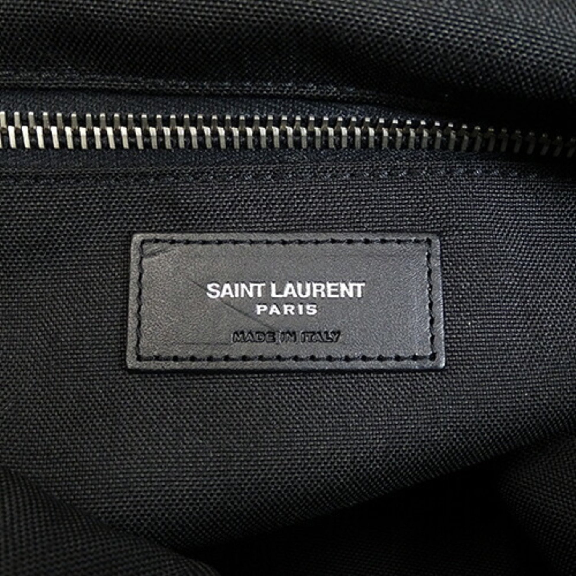 Saint Laurent, Black, Canvas, tote