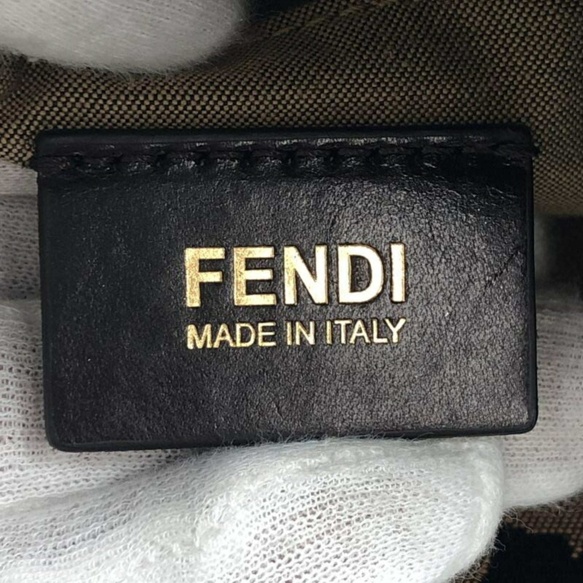 Fendi, Black, Canvas, tote