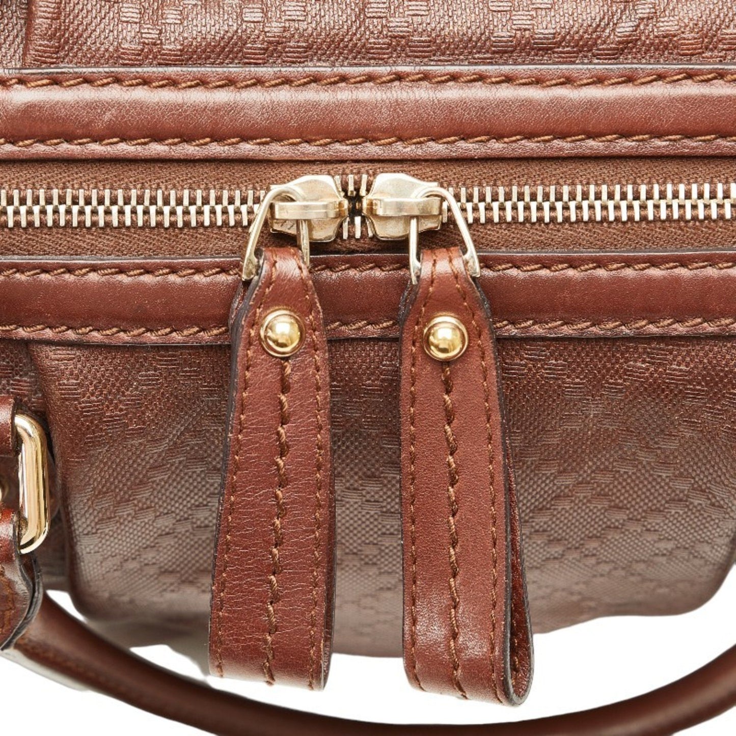 Gucci Sukey, Brown, Leather, handbag