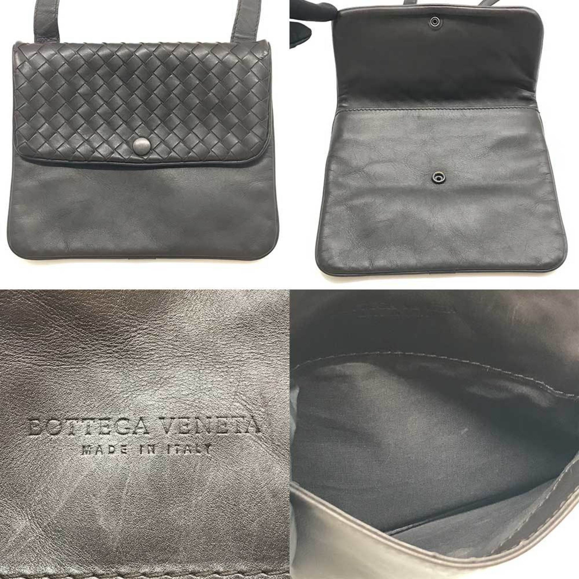 Bottega Veneta Intrecciato, Brown, Leather, shopper