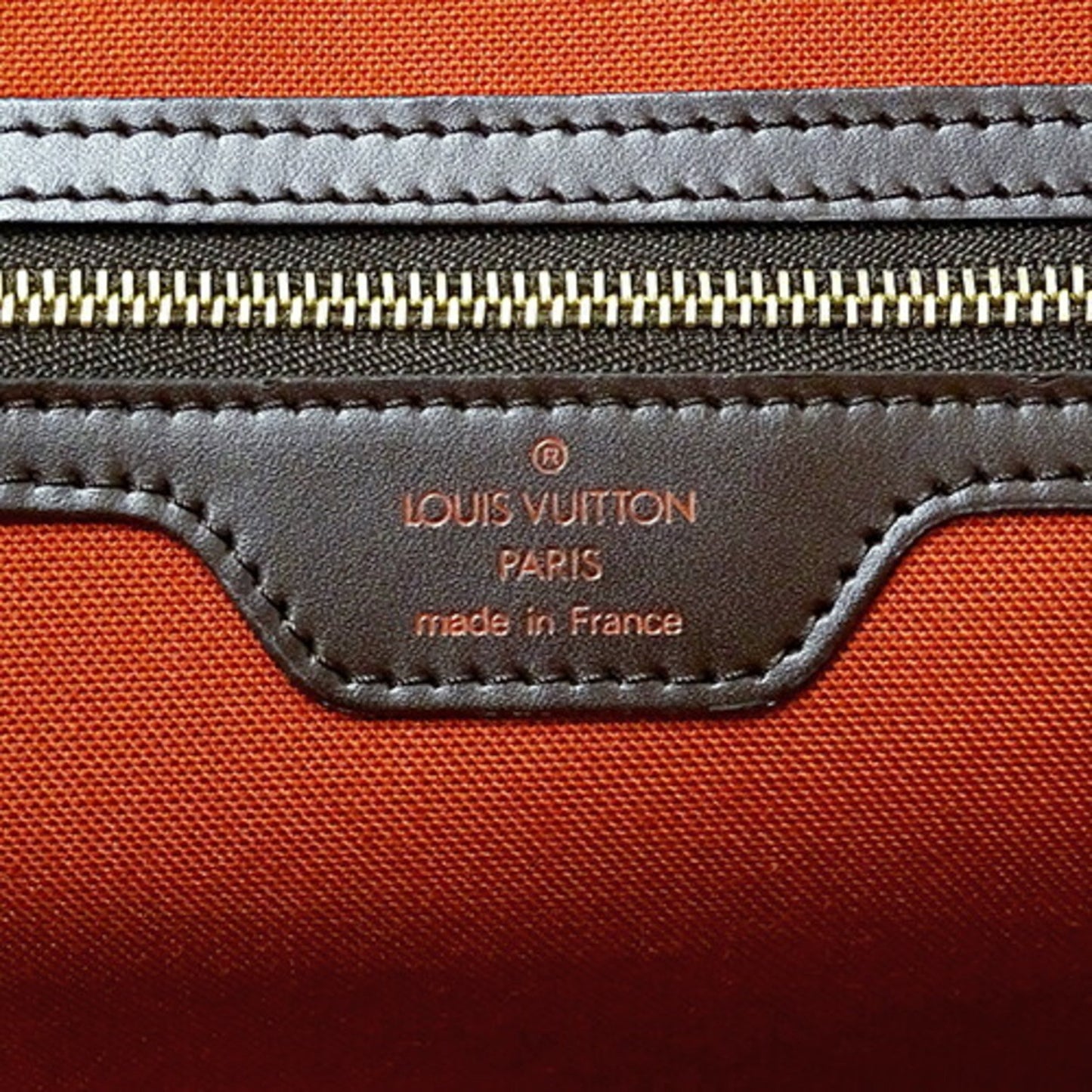 Louis Vuitton Nolita, Brown, Canvas, handbag