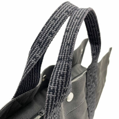 Hermès Herline, Grey, Canvas, tote