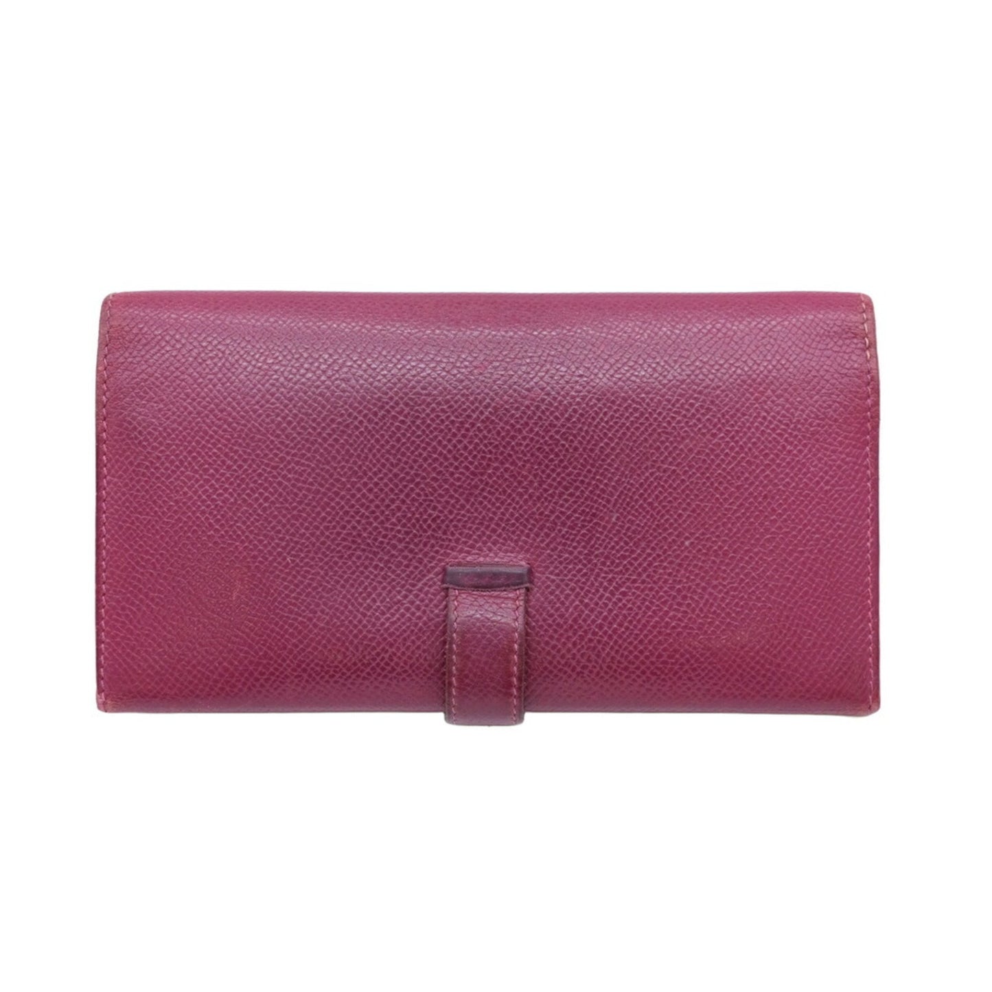 Hermès Béarn, Purple, Leather, wallet