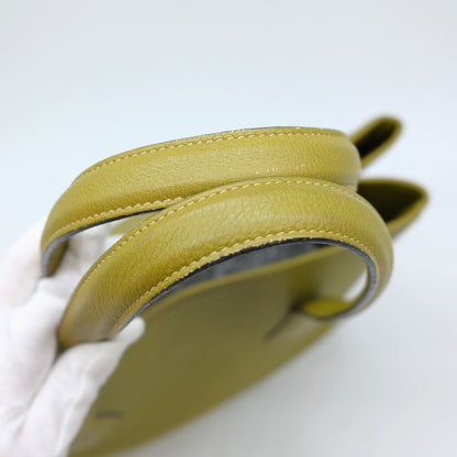 Hermès Victoria, Green, Leather, tote