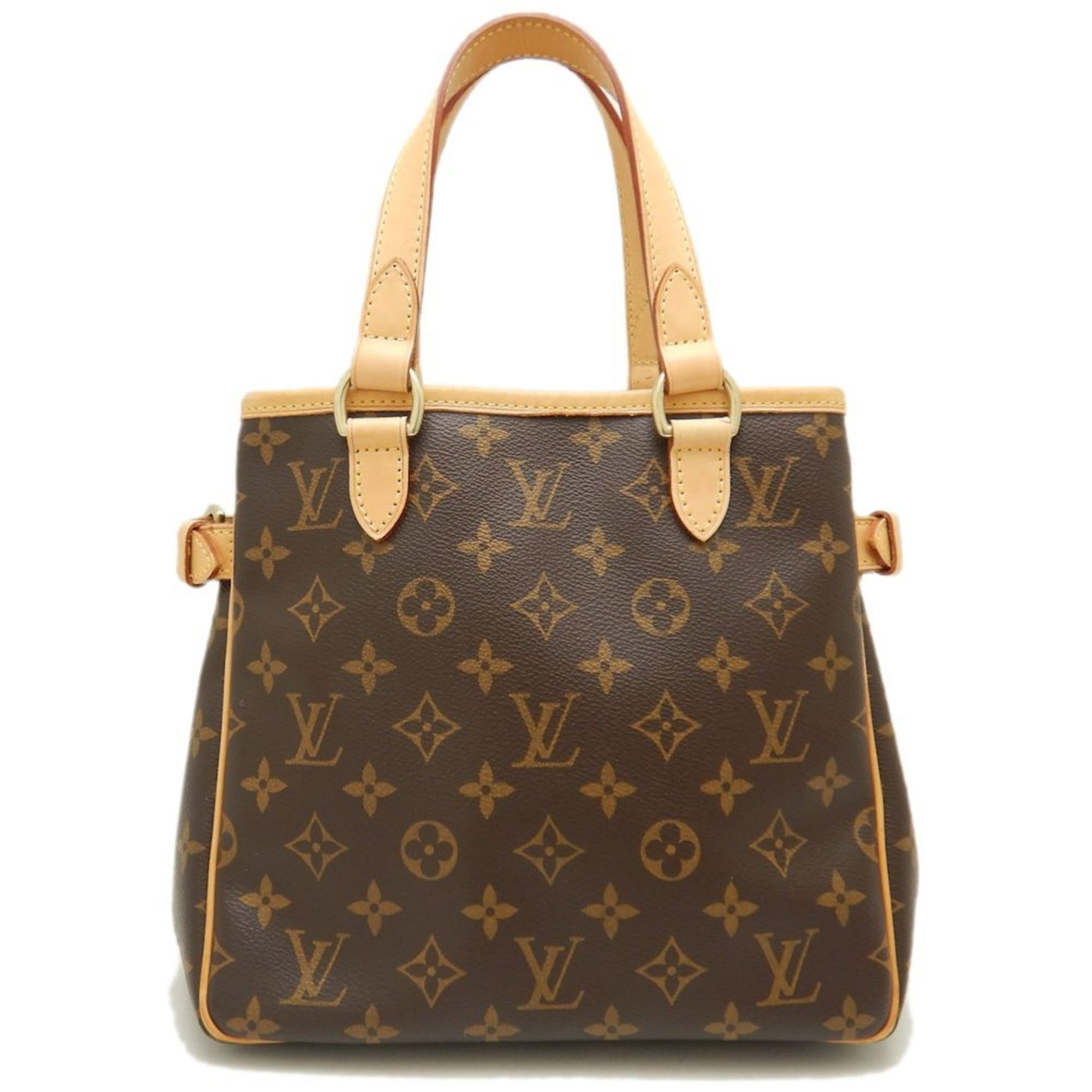 Louis Vuitton Batignolles, Brown, Canvas, handbag