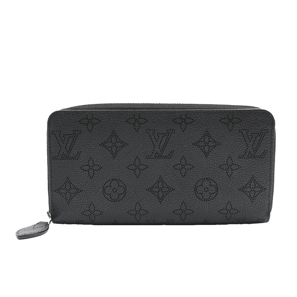 Louis Vuitton Zippy wallet, Black, Leather, wallet