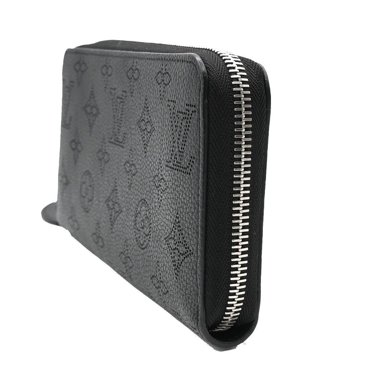 Louis Vuitton Zippy wallet, Black, Leather, wallet