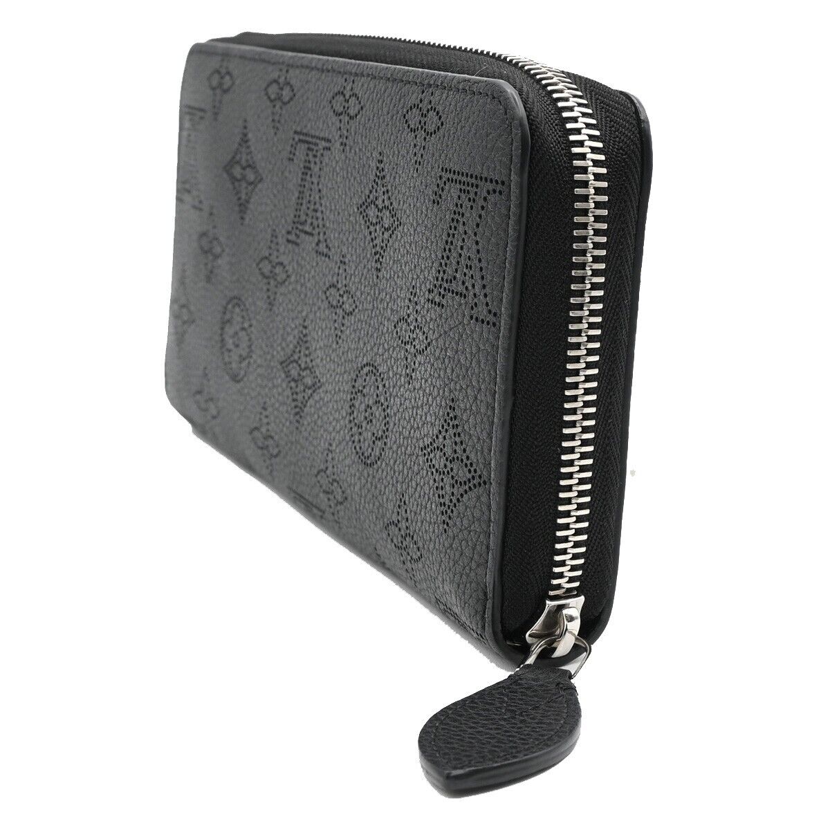 Louis Vuitton Zippy wallet, Black, Leather, wallet