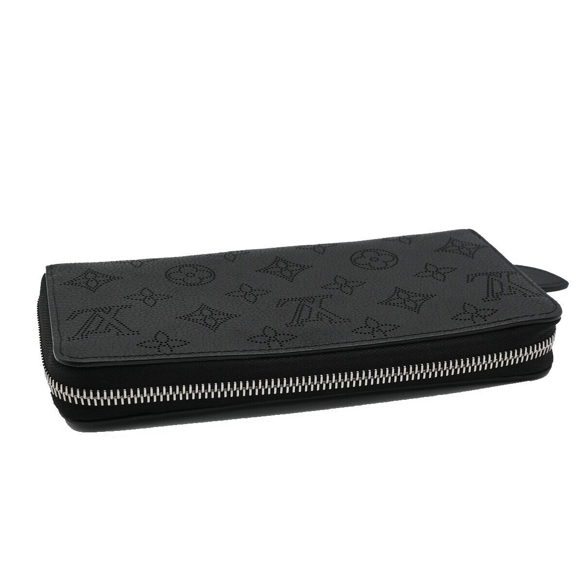 Louis Vuitton Zippy wallet, Black, Leather, wallet