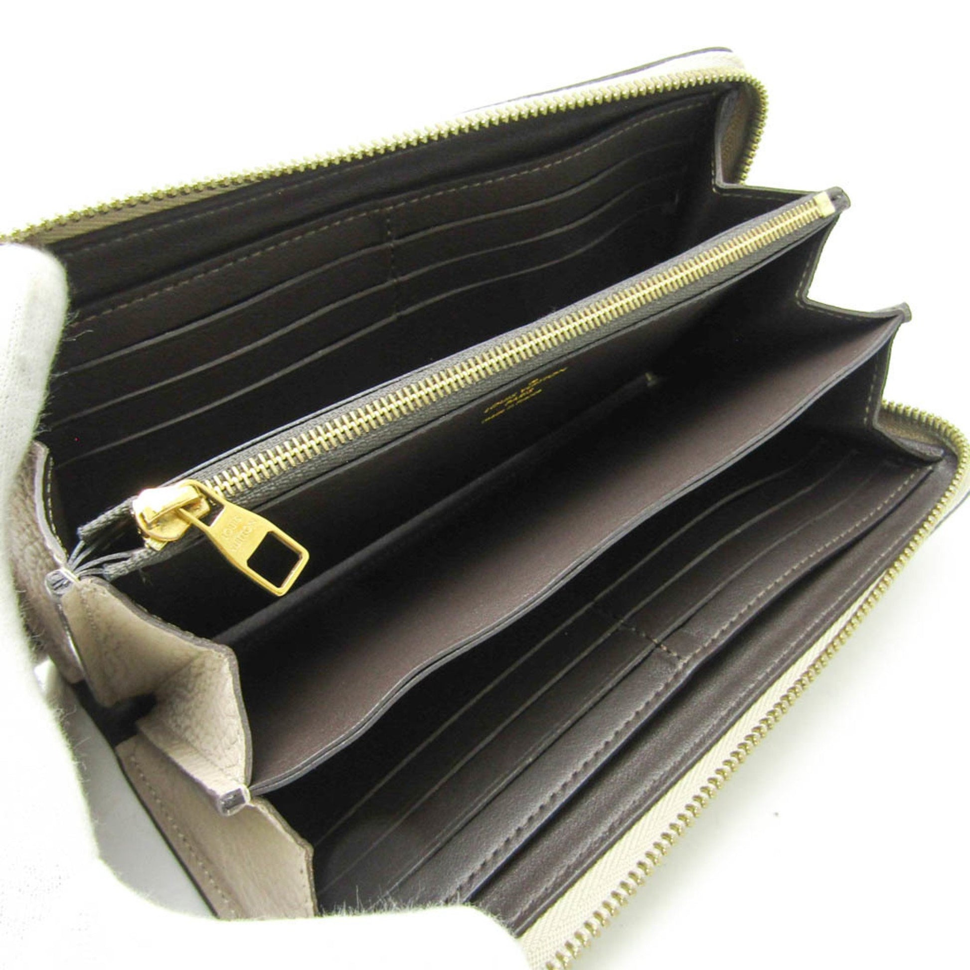 Louis Vuitton Comete, Beige, Leather, wallet
