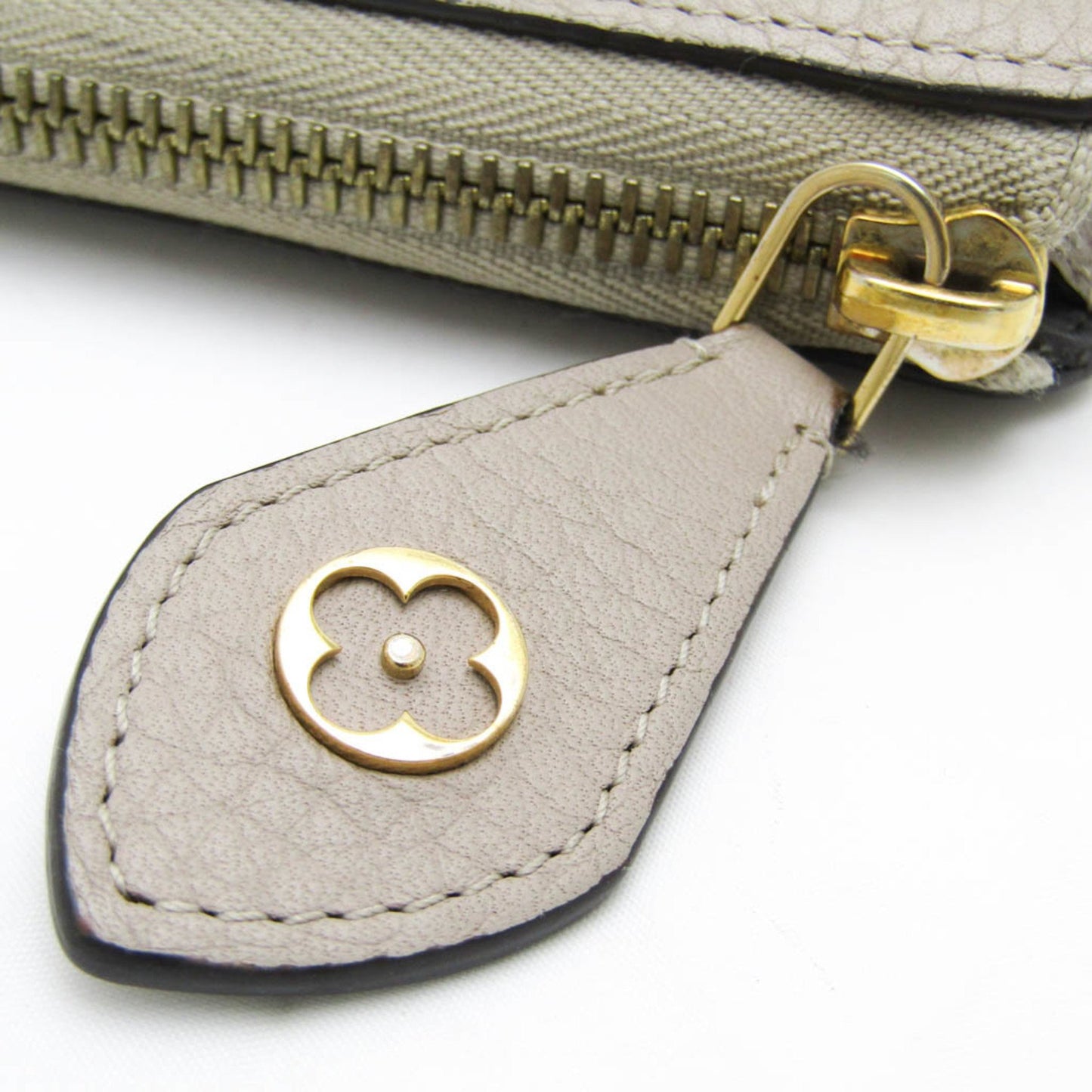 Louis Vuitton Comete, Beige, Leather, wallet