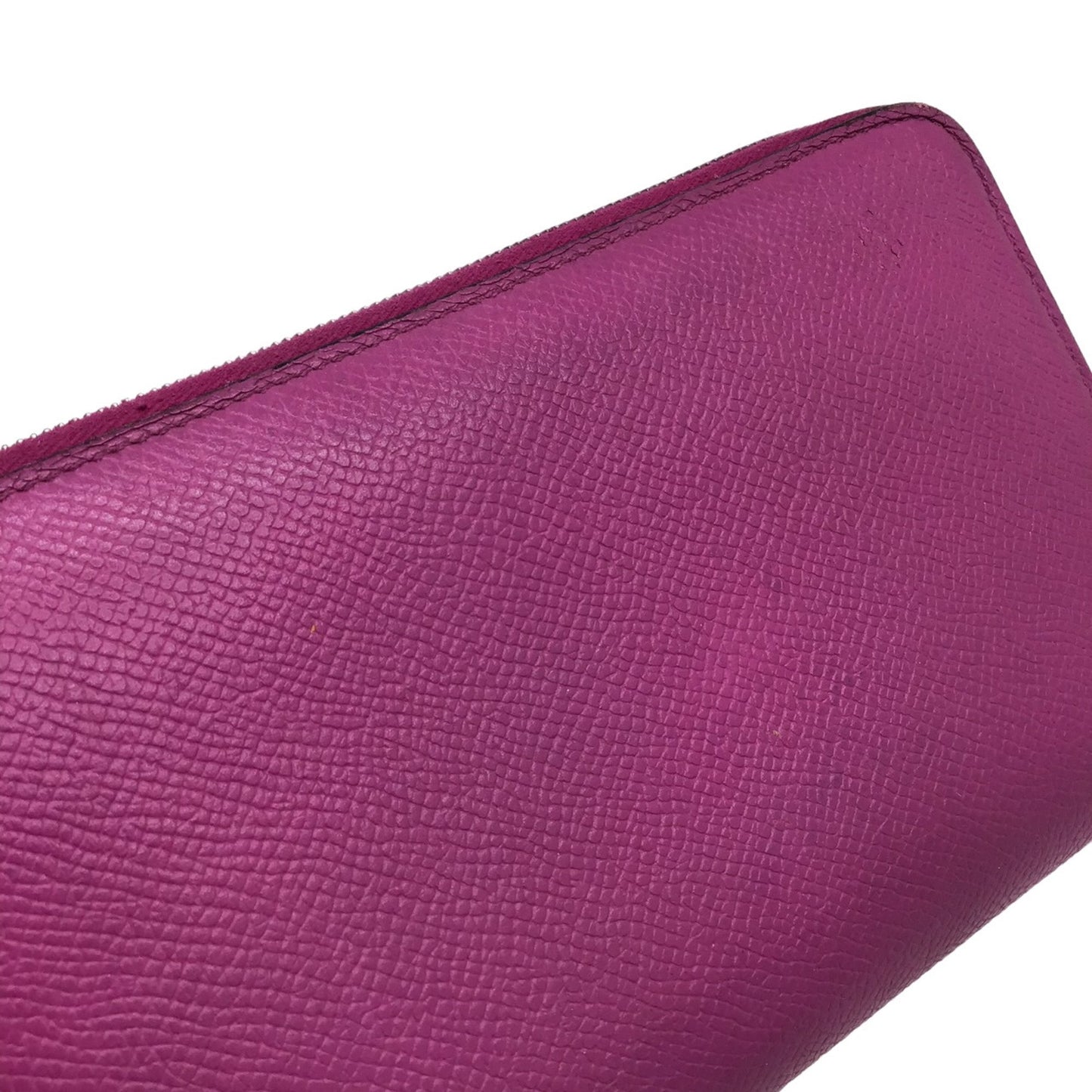 Hermès Silk'In, Pink, Leather, wallet