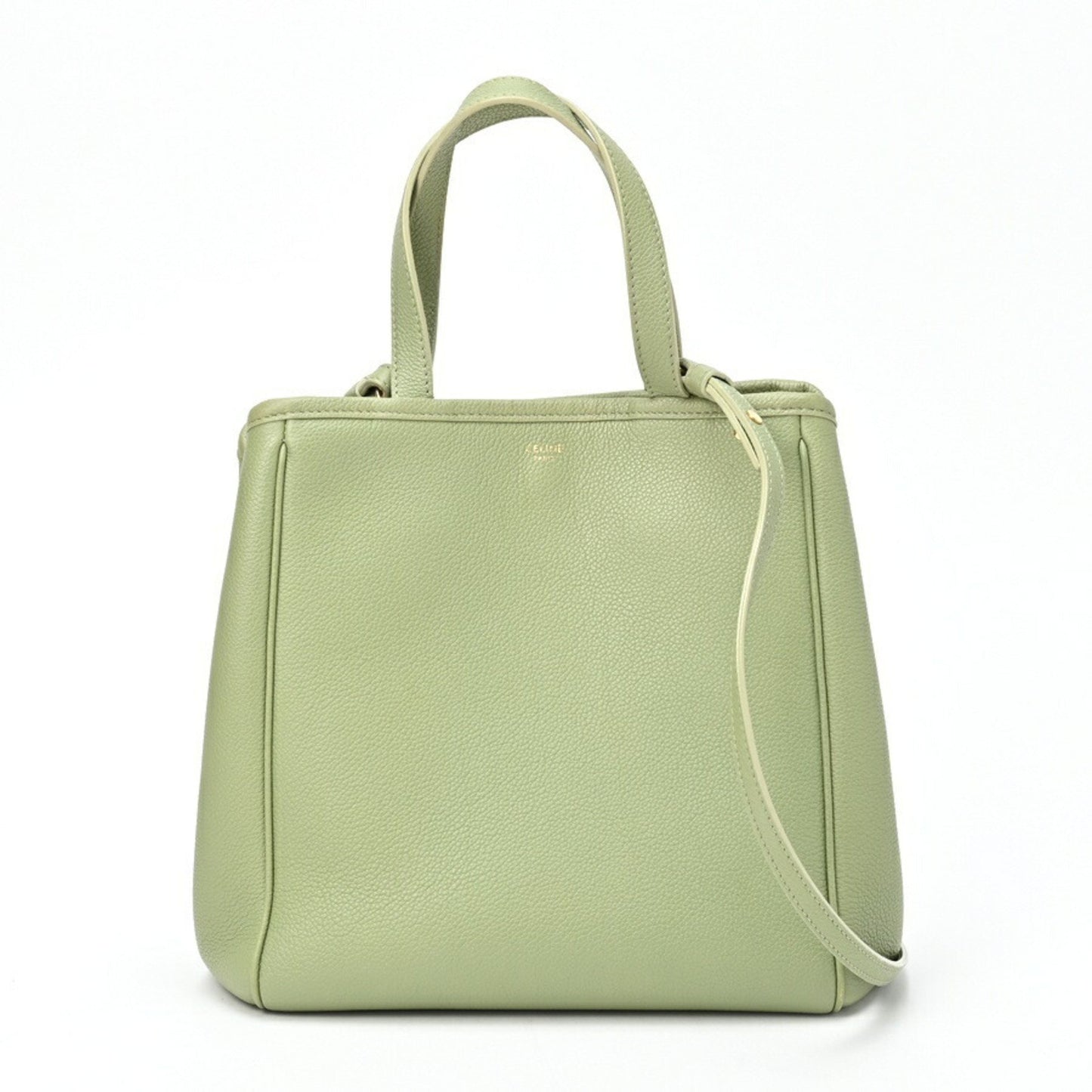 Céline, Green, Leather, handbag