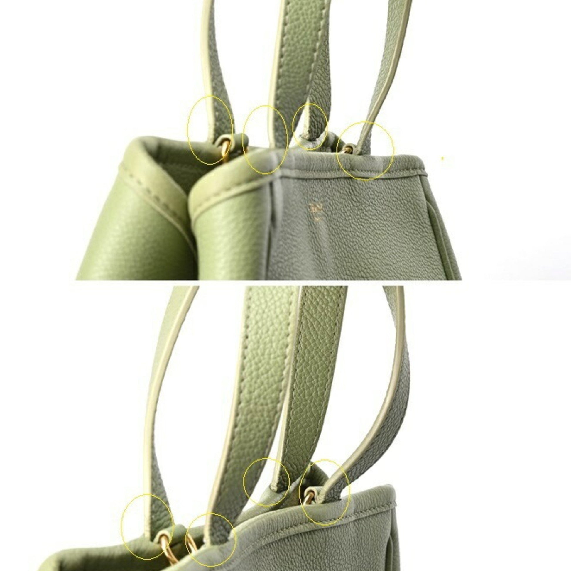 Céline, Green, Leather, handbag