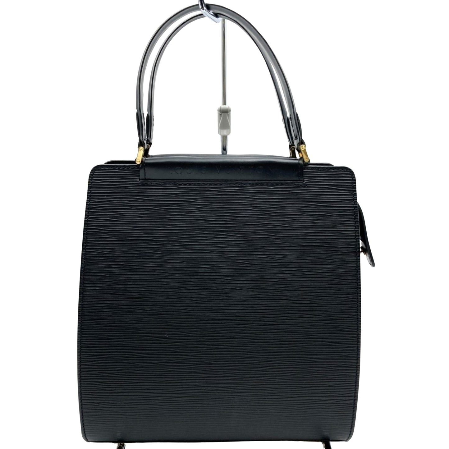 Louis Vuitton Figari, Black, Leather, handbag