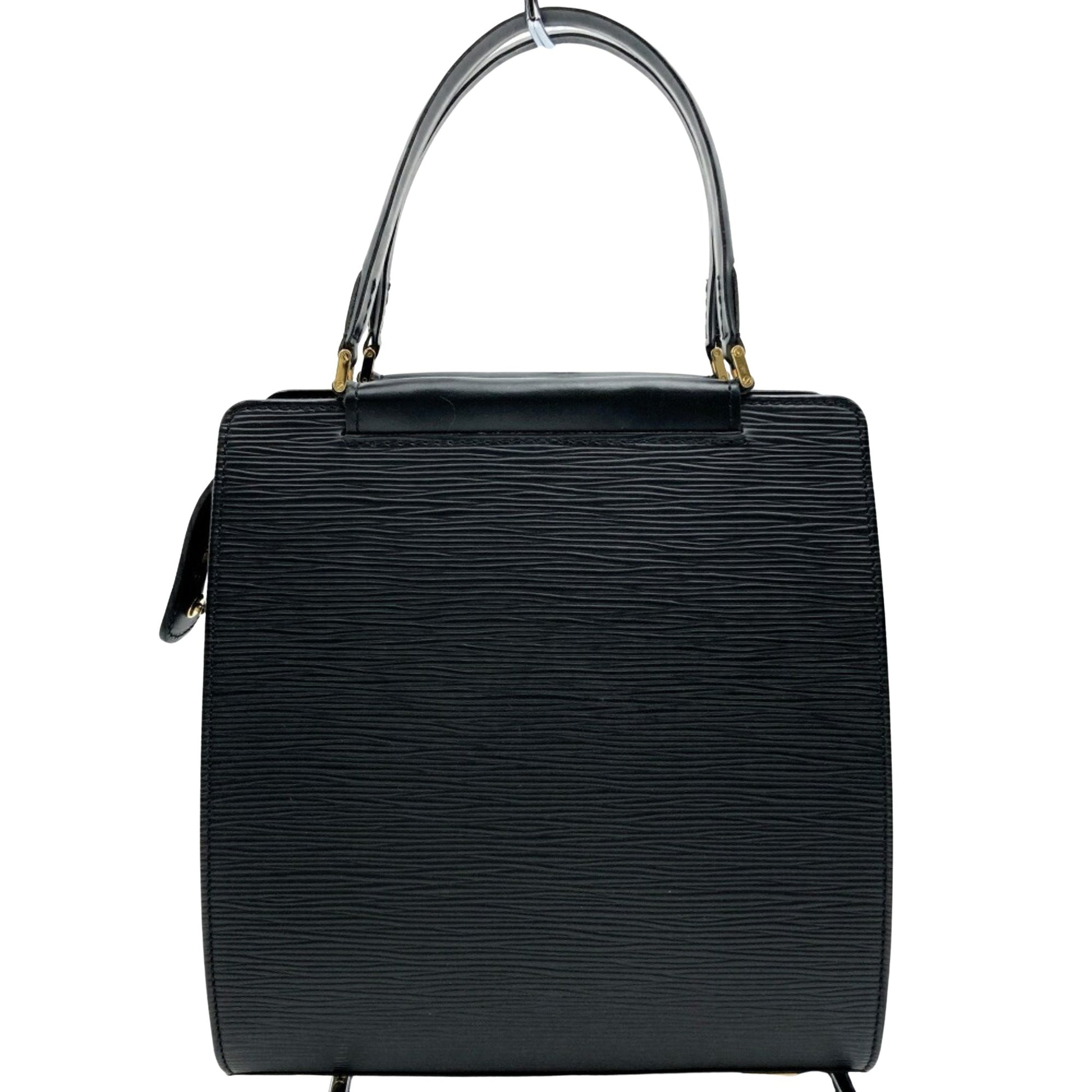 Louis Vuitton Figari, Black, Leather, handbag