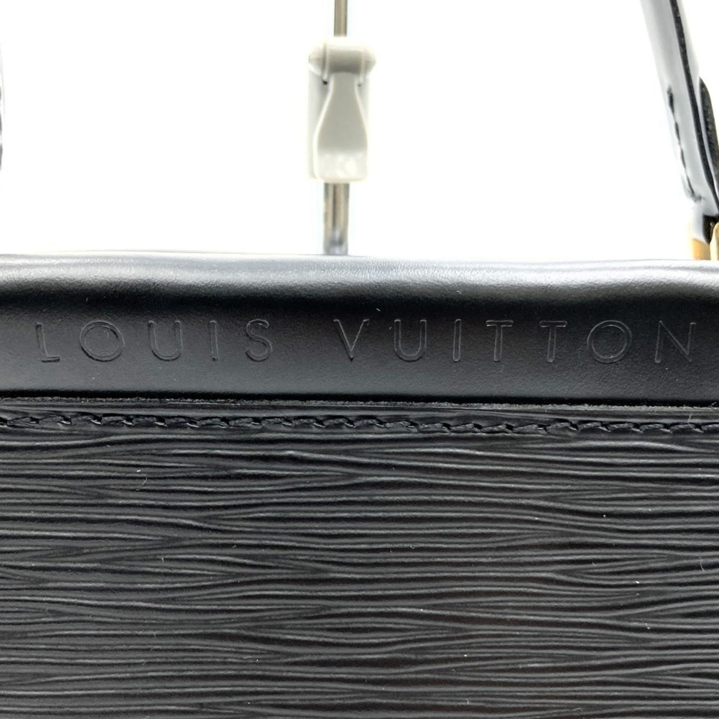 Louis Vuitton Figari, Black, Leather, handbag