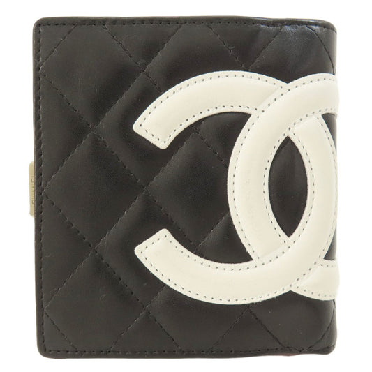 Chanel, Black, Leather, wallet