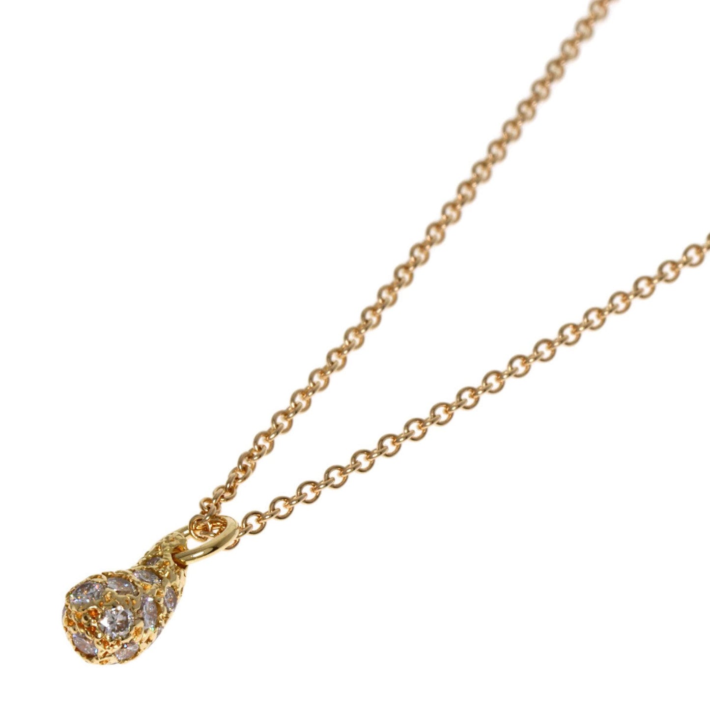 Tiffany & Co Teardrop, Gold, Yellow Gold, necklace