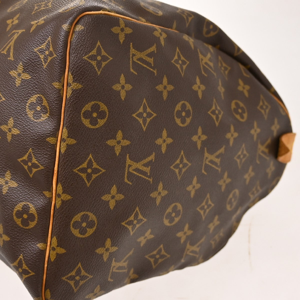 Louis Vuitton Keepall Canvas, Brown, Canvas, Travel Bag