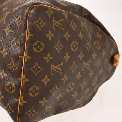Louis Vuitton Keepall Canvas, Brown, Canvas, Travel Bag