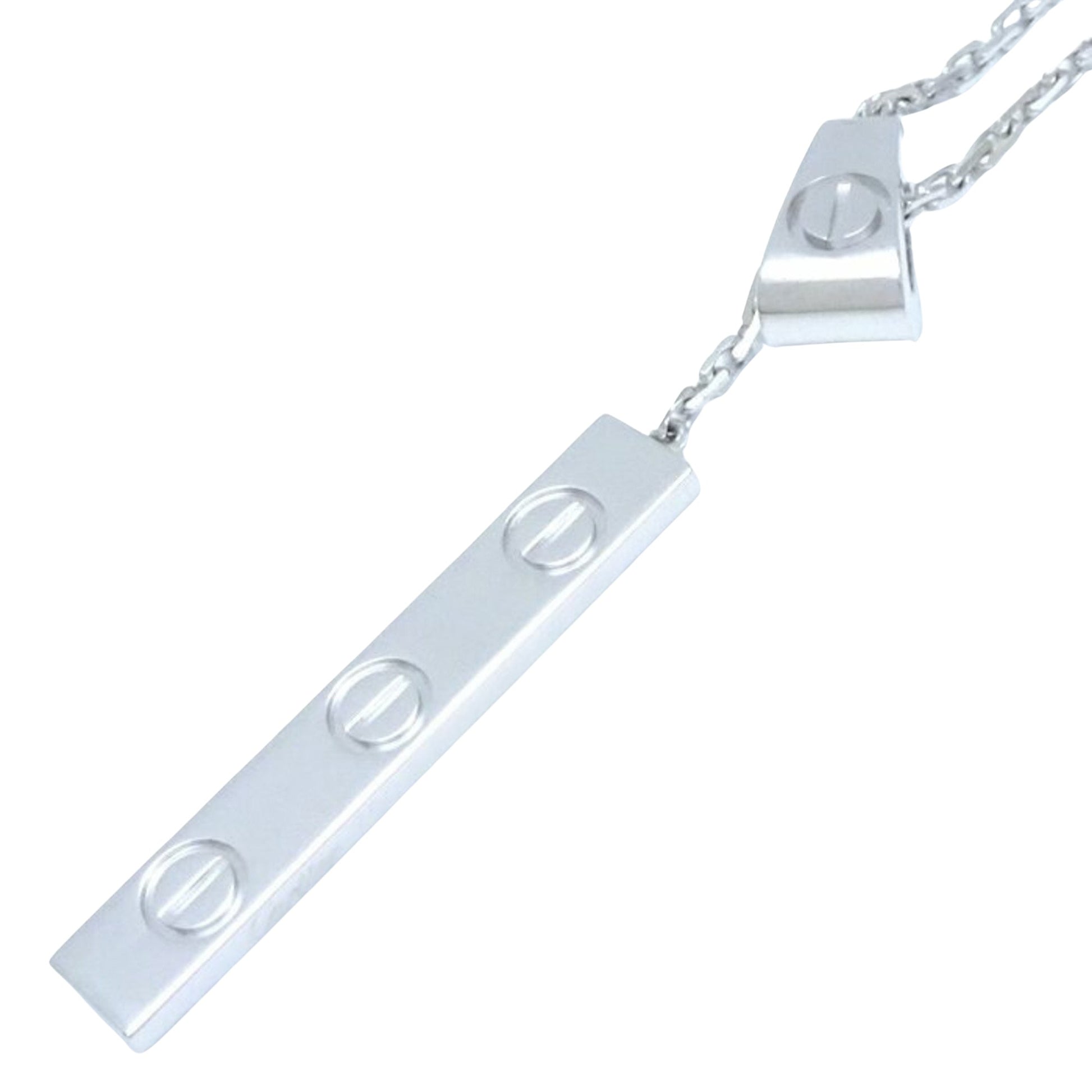 Cartier Love, Silver, White Gold, necklace