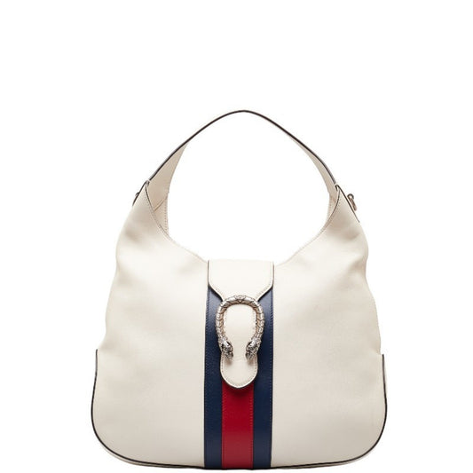 Gucci, White, Leather, handbag