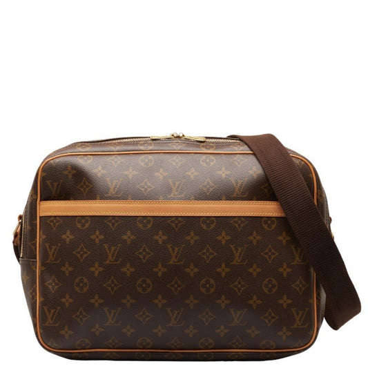 Louis Vuitton Reporter, Brown, Canvas, shopper