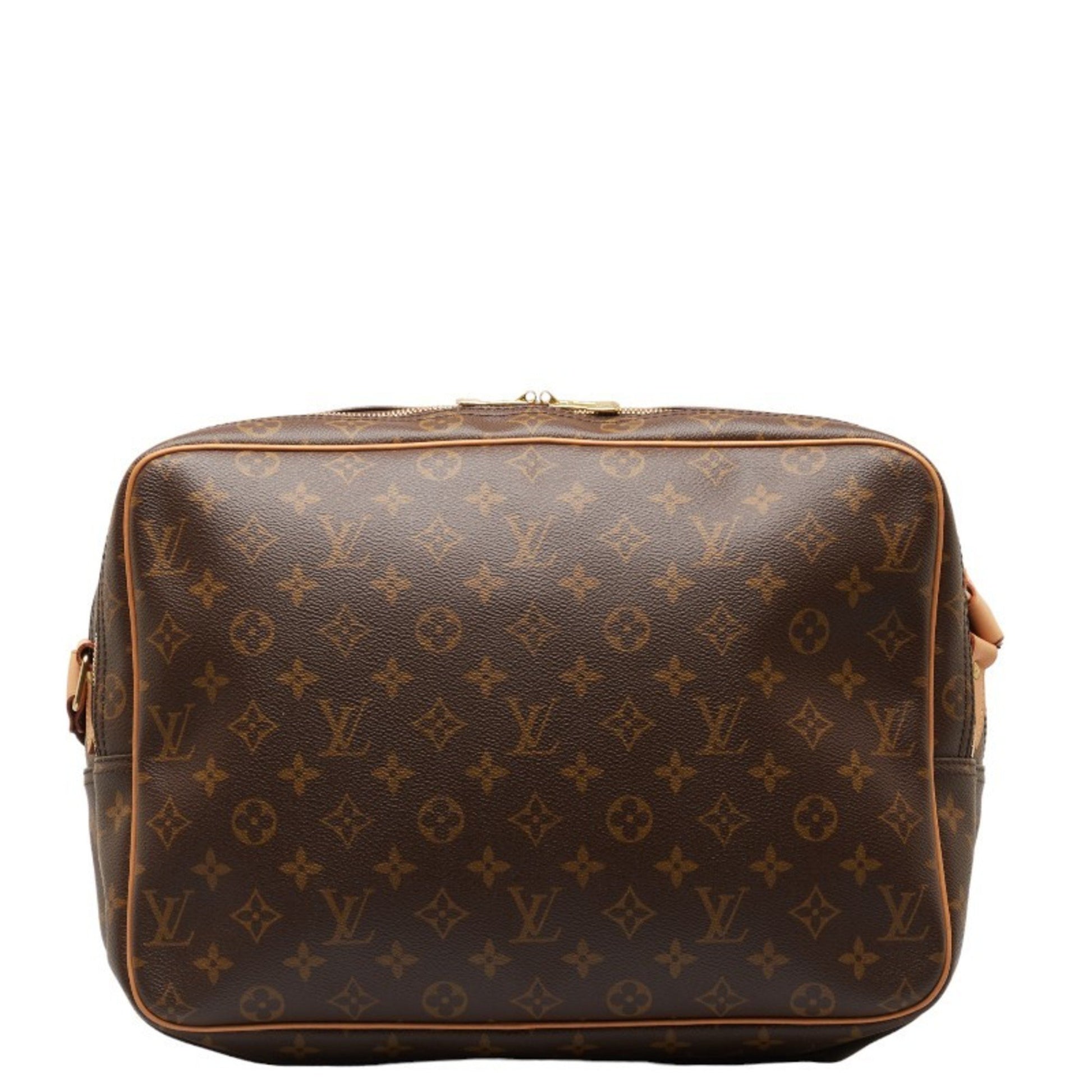 Louis Vuitton Reporter, Brown, Canvas, shopper