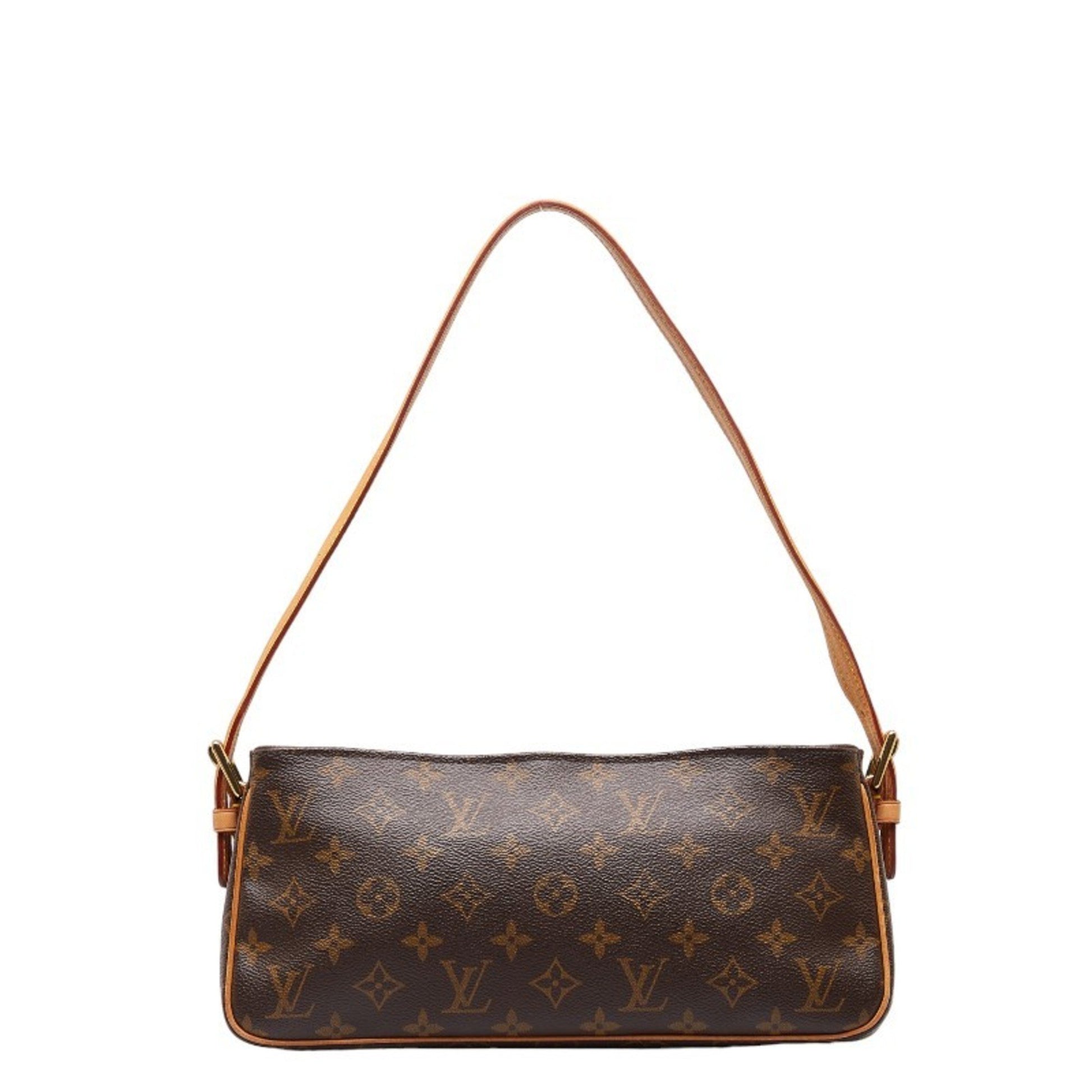 Louis Vuitton Viva Cité, Brown, Canvas, shoulder