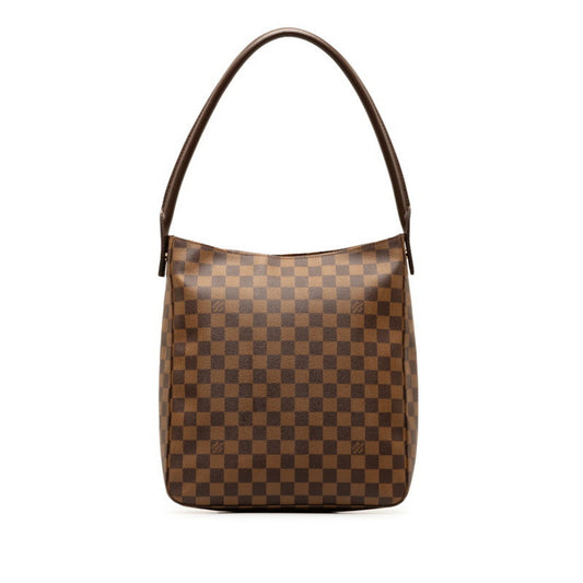 Louis Vuitton Looping GM, Brown, Canvas, shoulder