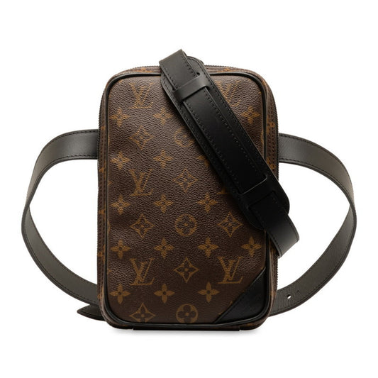 Louis Vuitton Utility, Black, Leather, shoulder