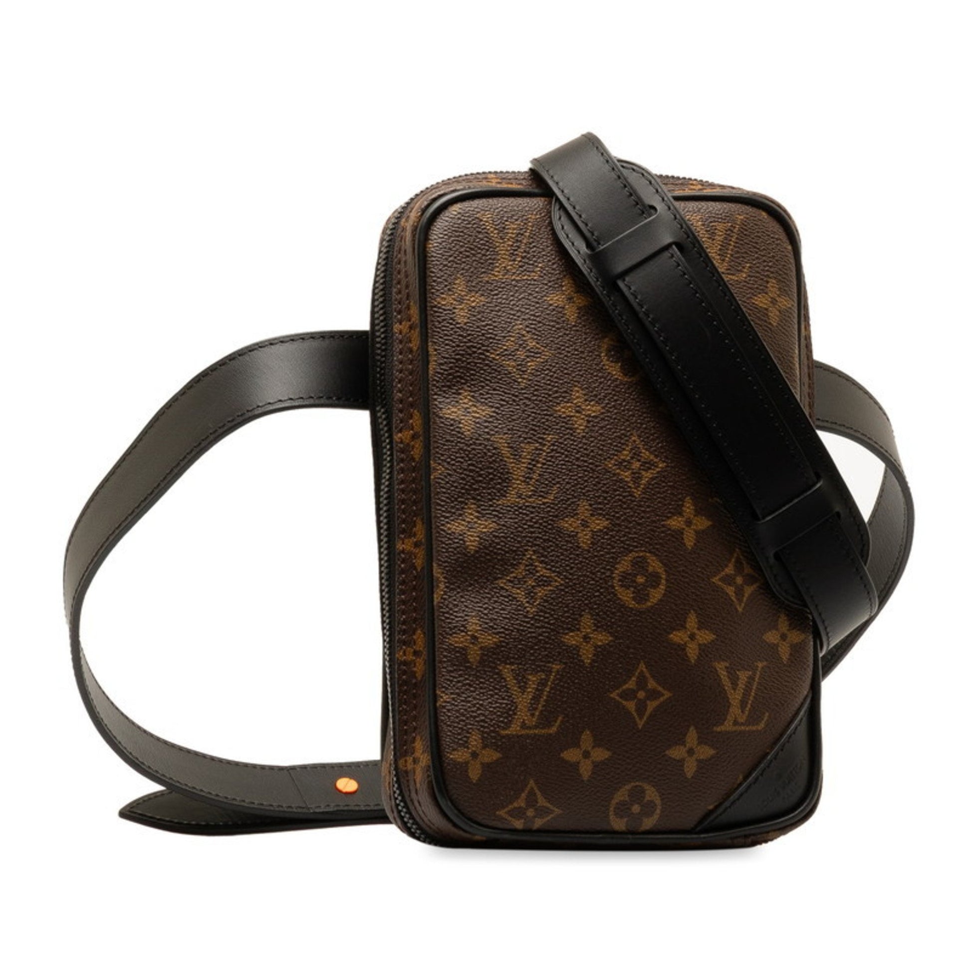 Louis Vuitton Utility, Black, Leather, shoulder