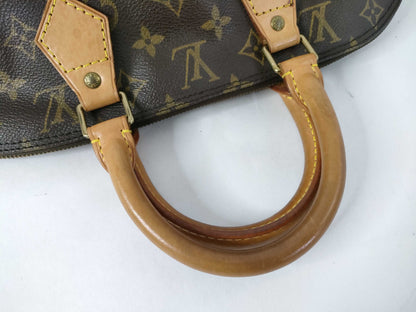 Louis Vuitton Vintage Alma Monogram Canvas, Brown, Canvas, Handbag
