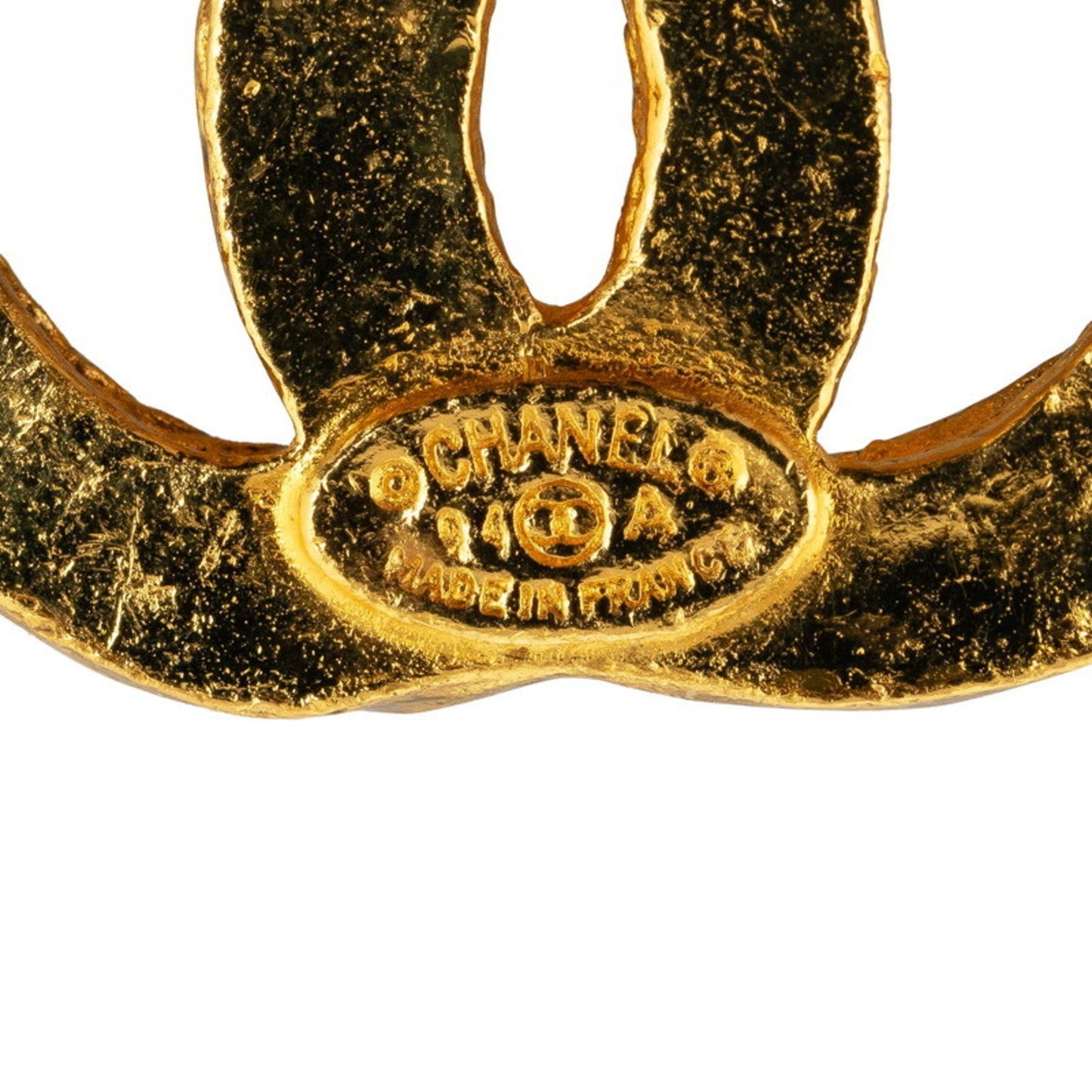 Chanel Coco Mark, Gold, Gold, brooch