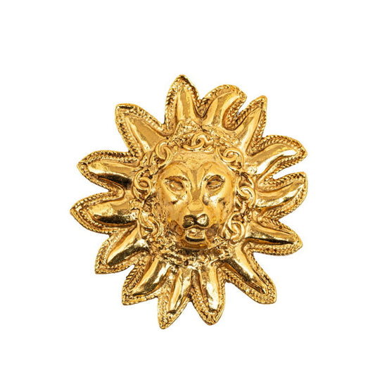 Chanel Broche, Gold, Gold Plated, brooch