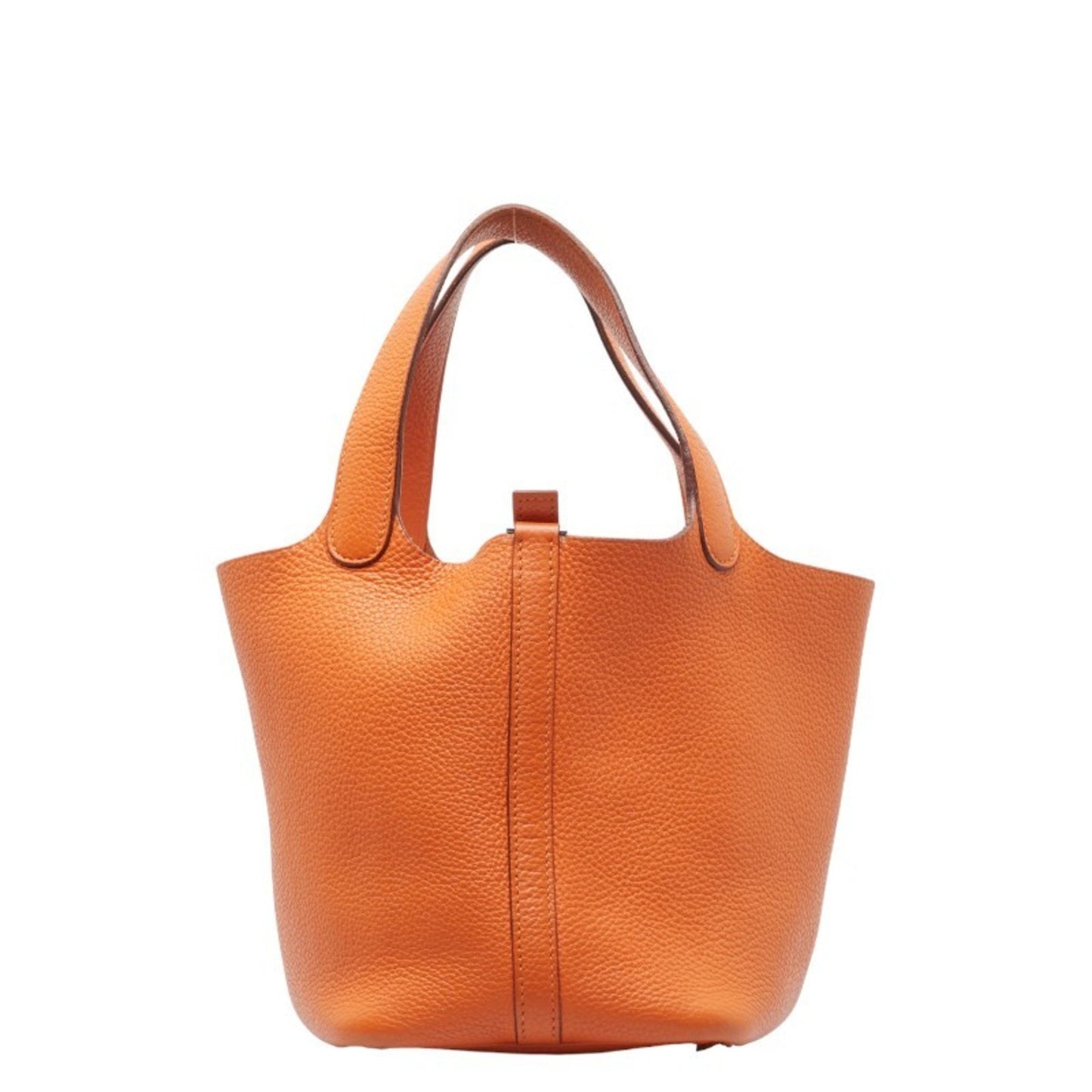 Hermès Picotin, Orange, Leather, handbag