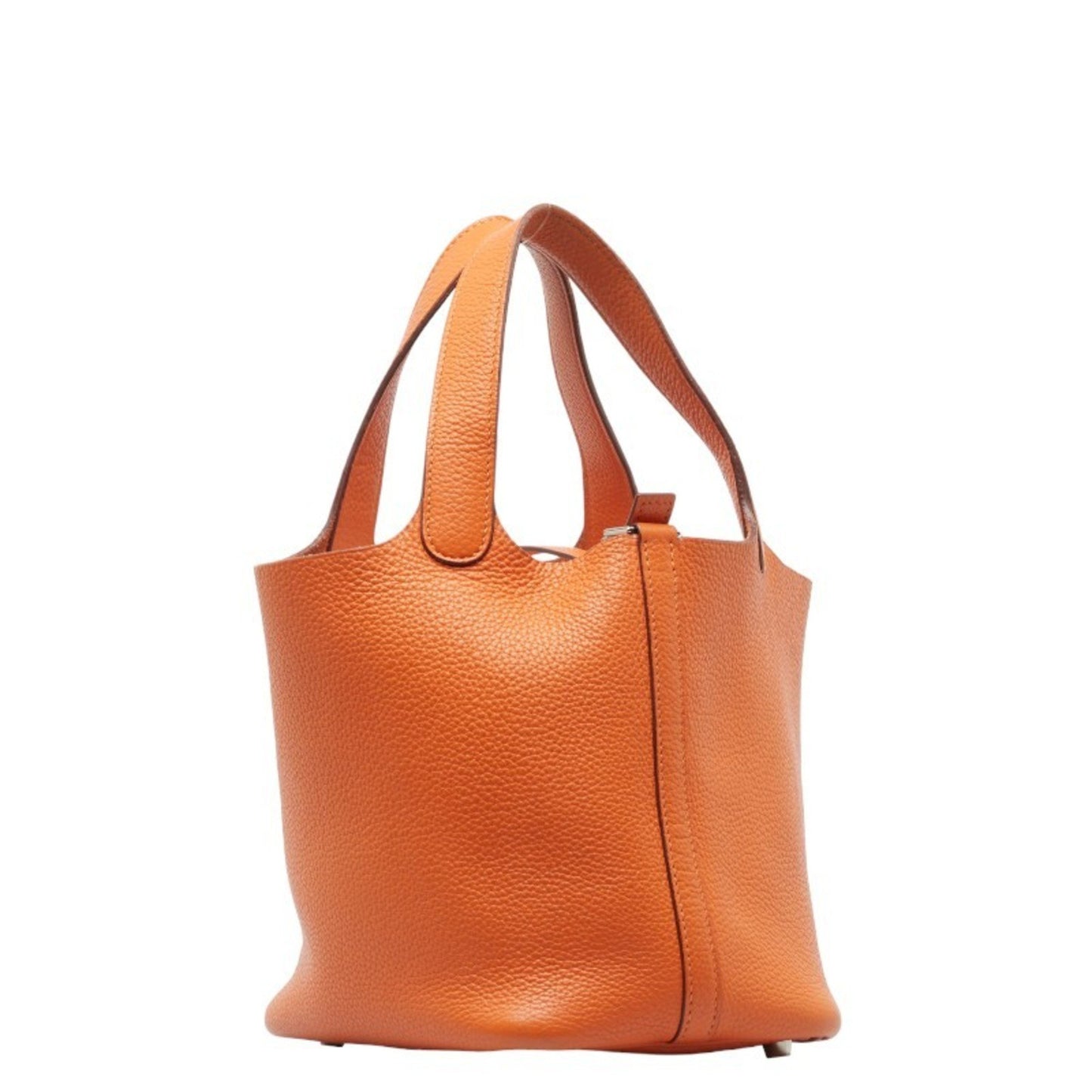 Hermès Picotin, Orange, Leather, handbag