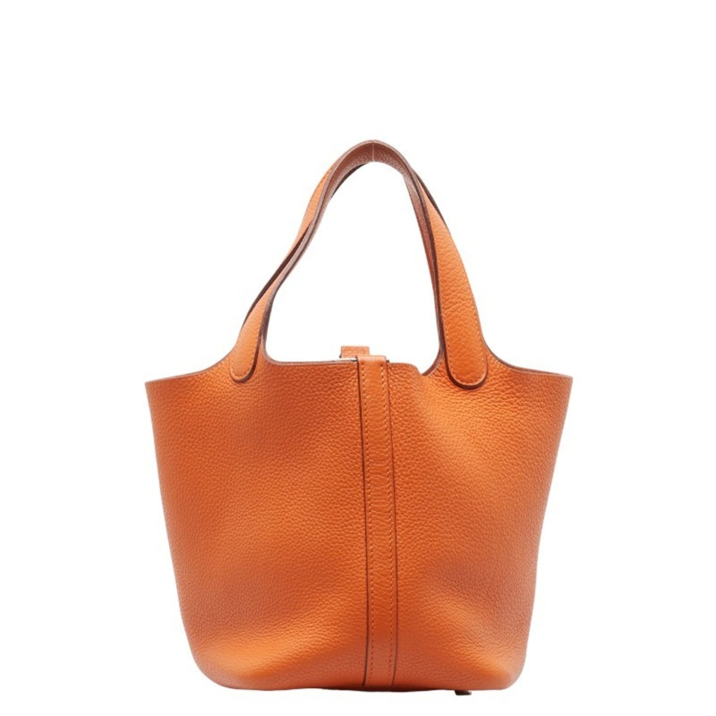 Hermès Picotin, Orange, Leather, handbag