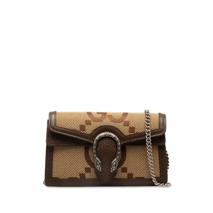 Gucci Dionysus, Brown, Canvas, shoulder