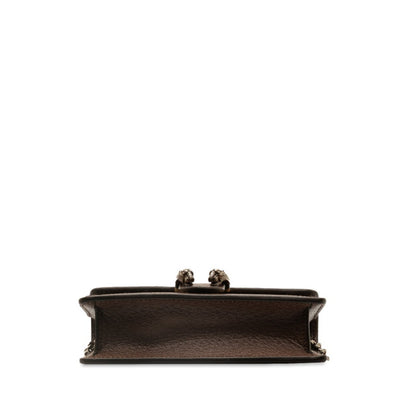 Gucci Dionysus, Brown, Canvas, shoulder