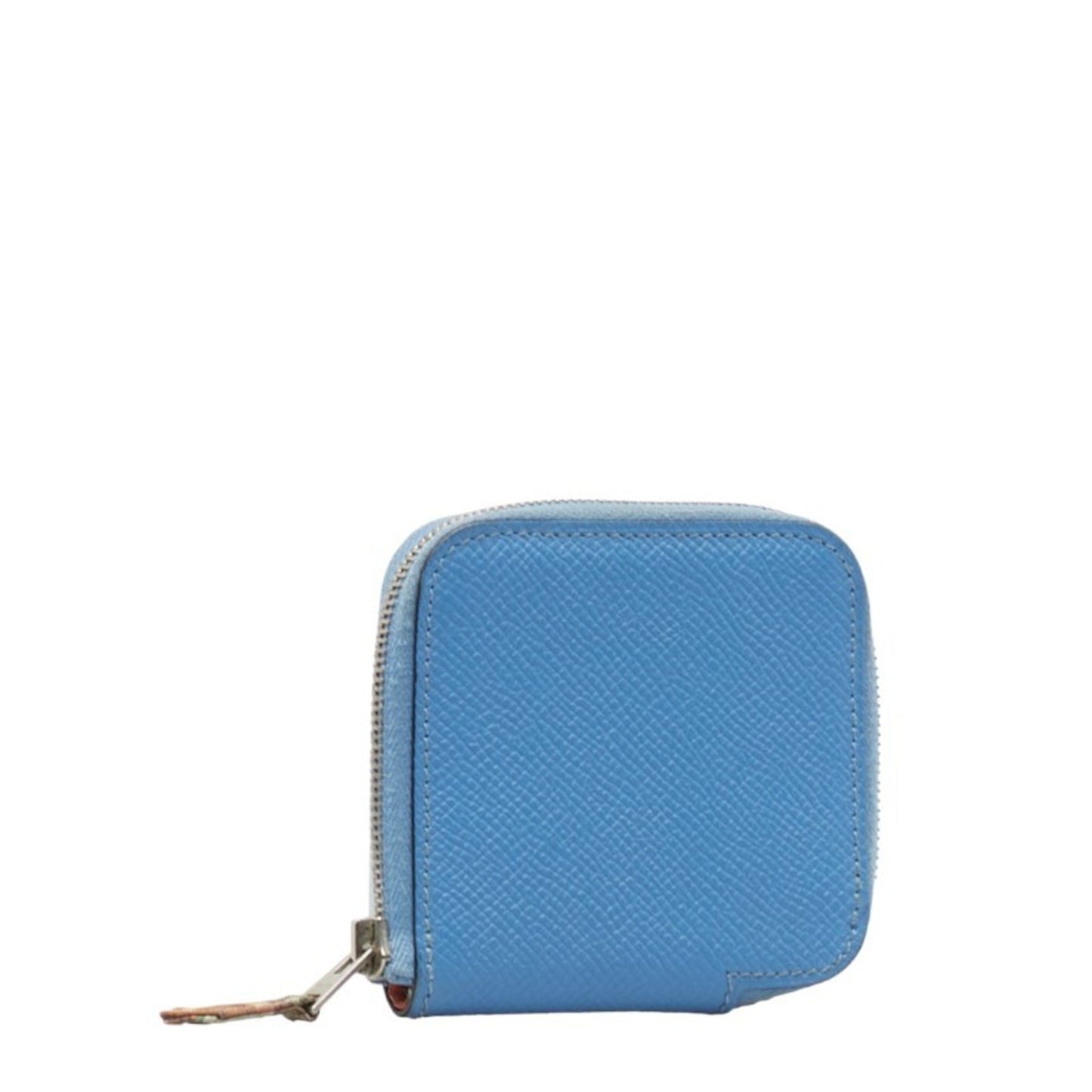 Hermès Silk'In, Blue, Leather, wallet