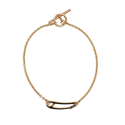 Hermès Chaîne D'ancre Punk, Gold, Rose Gold, bracelet