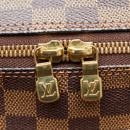 Louis Vuitton Naviglio, Brown, Canvas, shoulder